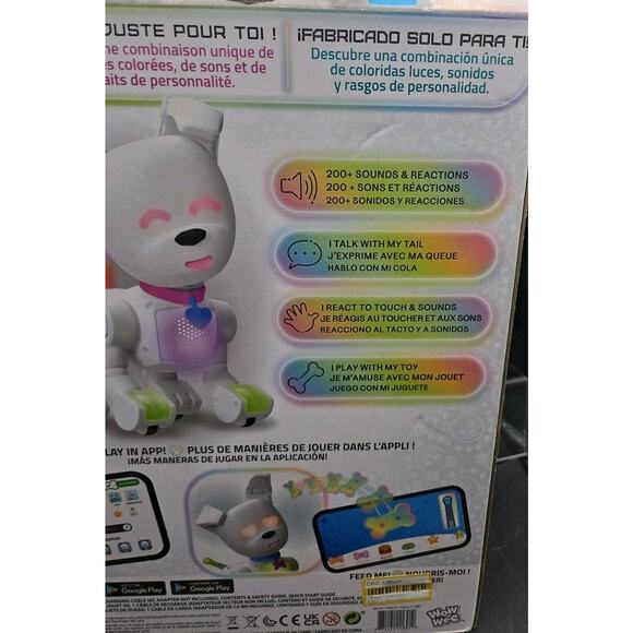 Dog-E Interactive Robot Dog w/ Colorful LED Lights 200+ Sounds & Reactions +More - Picture 6 of 7